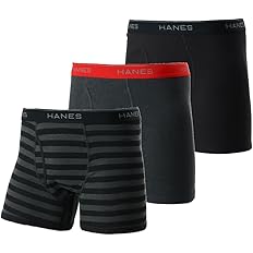 【45%OFF】【849円】 Hanes 抗菌防臭 ボクサーパンツ 3枚組