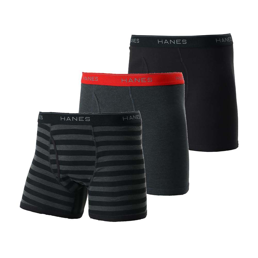 【45%OFF】【849円】 Hanes 抗菌防臭 ボクサーパンツ 3枚組