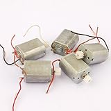 Newone 5個入り 精密 0.08W-3.3W FA-130SH 3V-6V 直流 マイクロモーター