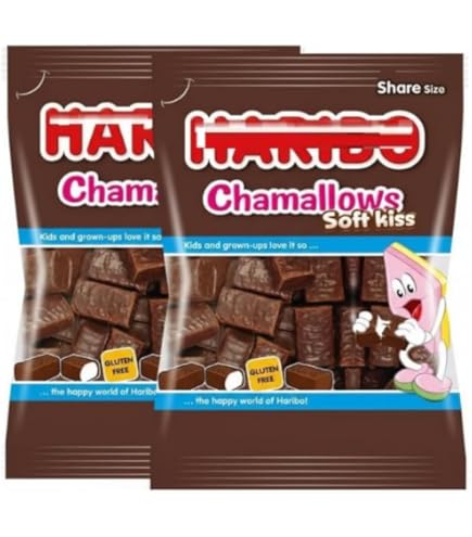 Amazon.co.jp: Harrio Chocolate Marshmallow Soft Kiss Chamallows