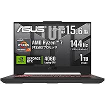 Amazon.co.jp: 【Amazon.co.jp限定】 ASUS ゲーミングノートPC TUF  