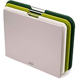 Joseph Joseph (ジョセフジョセフ) まな板 カッティングボード ネストボード セット 食洗器対応 色分けで簡単使い分け ラージ (35.5 x 6.5 x 26 cm) グリーン 【正規品】 60164