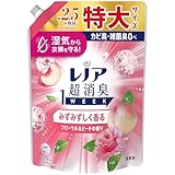 レノア 超消臭1WEEK 柔軟剤 みずみずしく香るフローラル&ピーチの香り 詰め替え 770mL