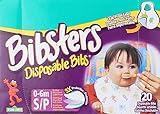 Bibsters Disposable Bib - Small - Infant - 20 ct by Bibsters