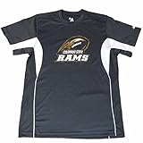 Colorado State Rams BadgerスポーツユースグレーSSクルーPerfomance Tシャツ( M )