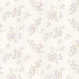 Mirage 992-68326 Tiffany Satin Floral Trail Wallpaper Lavender [並行輸入品]