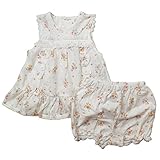 《初夏盛夏対応》(日本製) Pample Mousse(パンプルムース) 針抜き天竺小花柄ミルキースーツ 80cm /OW NO.DP-72451