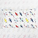 エンベロープスタイルコットン幼児枕カバー – wonder4 Little Sleepy Head幼児用枕カバー100 %天然コットンカバー14 " x 20 "枕飛行機Printings For B