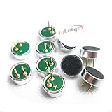 HiLetgo 6*2.2mm エレクトレット コンデンサー マイク MP3 マイク アクセサリー [並行輸入品]