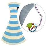 おしりSUPPORiすっぽり(バディバディ Buddy Buddy おしりスッポリ)　M　（ボーダースカイブルー）