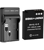 Amazon | str ニコン COOLPIX EN-EL12 対応 互換バッテリー [純正充電