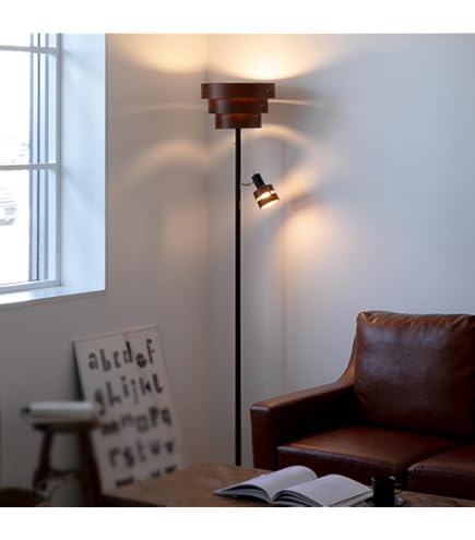 Amazon | 東京メタル フロアスタンド60W型相当E26電球型蛍光灯付 CAー