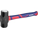 【2022強化版】WORKPRO 両口ハンマー 石頭ハンマー 八角玄能 グラスファイバー柄 約1.36kg（3LB）鉄工 · 金工 · 木工 土木建築 解体作業 キャンプ用