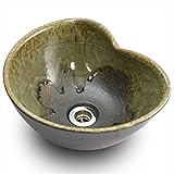 メイク　利休信楽だ円変形　松灰窯変　　DH23-D27