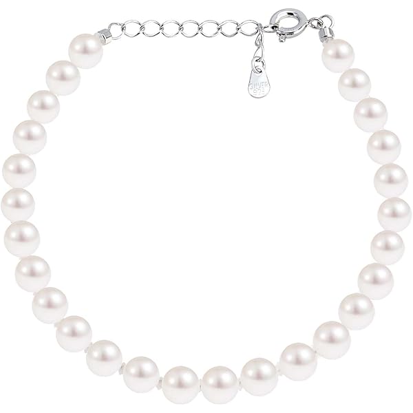 K18真珠ブレスレット 9.0-11.0mm Amazon.co.jp: [ムーンレーベル] Waltz パール ブレスレット K18