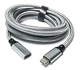 Access 200cm 【 Gen2(10Gbps) PD対応 100W/5A急速充電 】USB Type C ケーブル USB-C & USB-C ケーブル オス-メス タイプC ケーブル アルミヘッド 2重編みケーブル あらゆる Type-C 機器対応 EC67OM-200