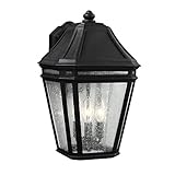 Feiss OL11302BK 3-Light Outdoor Sconce [並行輸入品]
