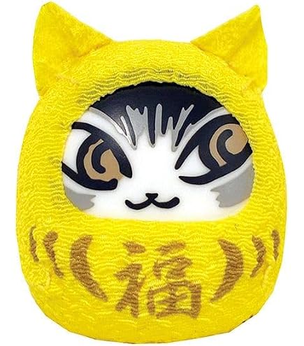 ミニだるまダヤン ✿❀～幸～❀✿ Amazon.co.jp: 猫のダヤン ミニだるまダヤン 福・黄 : ホーム＆キッチン