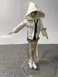 1/12 白ジャケット+黒ストライプスカート可愛いスーツ 1/12スケール 1/12スケールフィギュア用服です。1/12 フィギュア 機娘 機甲少女 美少女 可動 アクション フィギュア用 兵士 (ヘッド、素体は含まりません)