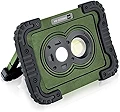 キシマ ダグ ポータブルLEDワークライト Olive 約w170 d45 h125mm