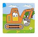 クリエイティブ子供のパズル木製のパズルは、2個のパズル