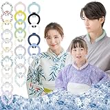 【水で洗えるクールリング】冷感リング ネッククーラー ひんやりリング ネッククーラアイス クールリング クールネック 子供用 女の子 男の子