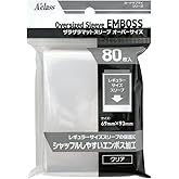 アクラス ザラザラマットスリーブオーバーサイズ 透明