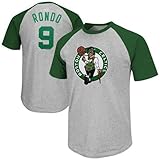 NBA Rajon rondoボストン・セルティックスYouthラグランPlayer Tシャツ – アッシュ XL