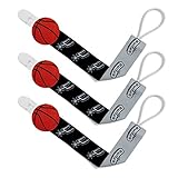 NBA San Antonio Spurs新生児赤ちゃん3 - Packおしゃぶりクリップ