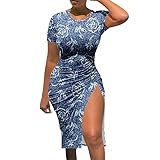 [UKDSDGQ] 社交ダンス衣装 ドレス チャイナドレス 大きいサイズ ドレス シアー ペンシル ホルターネック リボン オープンバック 