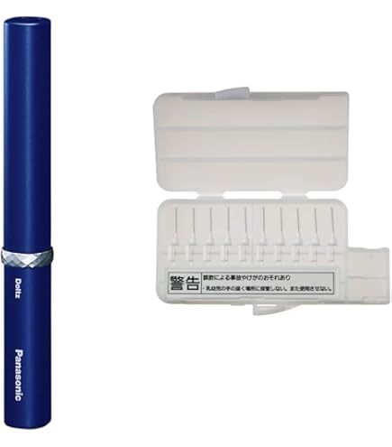 Amazon | パナソニック 音波振動ハブラシ ポケットドルツ 黒 EW-DS13-K