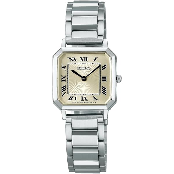 Amazon | [セイコー] SEIKO 腕時計 レディース スクエアデザイン
