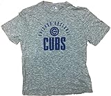 Chicago Cubsシカゴ野球大人用Tシャツグレー グレイ