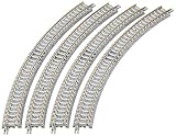 TOMIX Nゲージ カーブPCレール C243-45-PC F 4本セット 1195 鉄道模型用品
