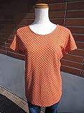 【ＫＡＺＵ ＳＴＹＬＥ】 授乳Tシャツ 出産後用 日本製 (M, オレンジ)