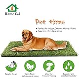 ホームCal Artificial Grass Rugシリーズ風景装飾人工芝アウトドアペット犬領域with Neatエッジ3 cm 7 ' x13 ' Autumn Grass