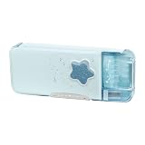 ソニック 筆箱 えんぴつチェック 両面筆入 ラメプリケ うかサポ リアナティアラ ライトブルー FD-1046-LB