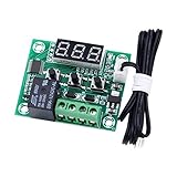 温度熱センサスイッチ50～110℃ サーモスタット DC 12Vサーモスタット w1209 Homefunny