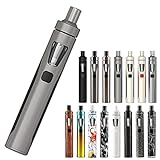 デジモク Joyetech eGo AIO スターターキット 本体 正規品 日本語説明書付き 電子タバコ 電子たばこ ベイプ VAPE ジョイテック イーゴー エーアイオー (ブラック×グレー)