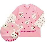 ミキハウス(mikihouse) プッチー＆うさこ 重ね着風Ｔシャツ 120ｃｍ　ピンク（08）