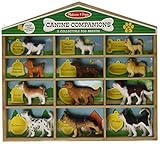 [メリッサ ・ ダグ]Melissa & Doug Canine Companions Pretend Play Figures 12 Collectible Dog Breeds 9404 [並行輸