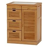 キッチンカウンター 収納家具 キャスター付き