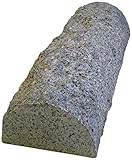 車止め カーストッパー 御影石 薪シンプルデザイン 45cm グレー色