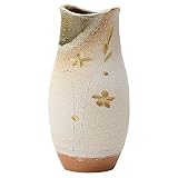 信楽焼 明陽 長 花器・花瓶 化粧箱入り