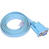 コンソールケーブル RJ45 DB9メス ケーブル Deear 互換ケーブル 1.8ｍ Cisco (RJ45-DB9)