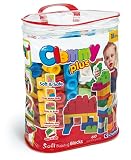CLEMENTONI Clemmy Plastic Build Blocks, 60 pcs (14880.6)