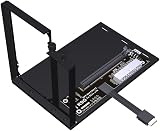 JMT ADT-K993G PCIE 5.0 X4 to OCuLink SFF-8611 外部ドックアダプター NUC STX ITX マザーボード Mini PC (K993G-BK7-50cm) 対応