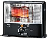 CORONA(コロナ) 石油ストーブ 【日本生産】 (木造8畳 / コンクリート10畳 まで) 電源不要 防災対策 キャンプ タンク容量5L ワンタッチ給油 グレー RX-29WYA(HD)