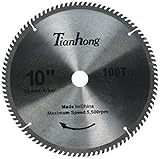 uxcell チップソー　丸ノコ　切削ソーブレード　アルミニウム円形　100歯　外径250mm