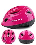 Unafreely 配送無料 子供用 軽量 ヘルメット プロテクター サイクリング 自転車 ヘルメット 3-10 歳 50CM-54CM (紫)